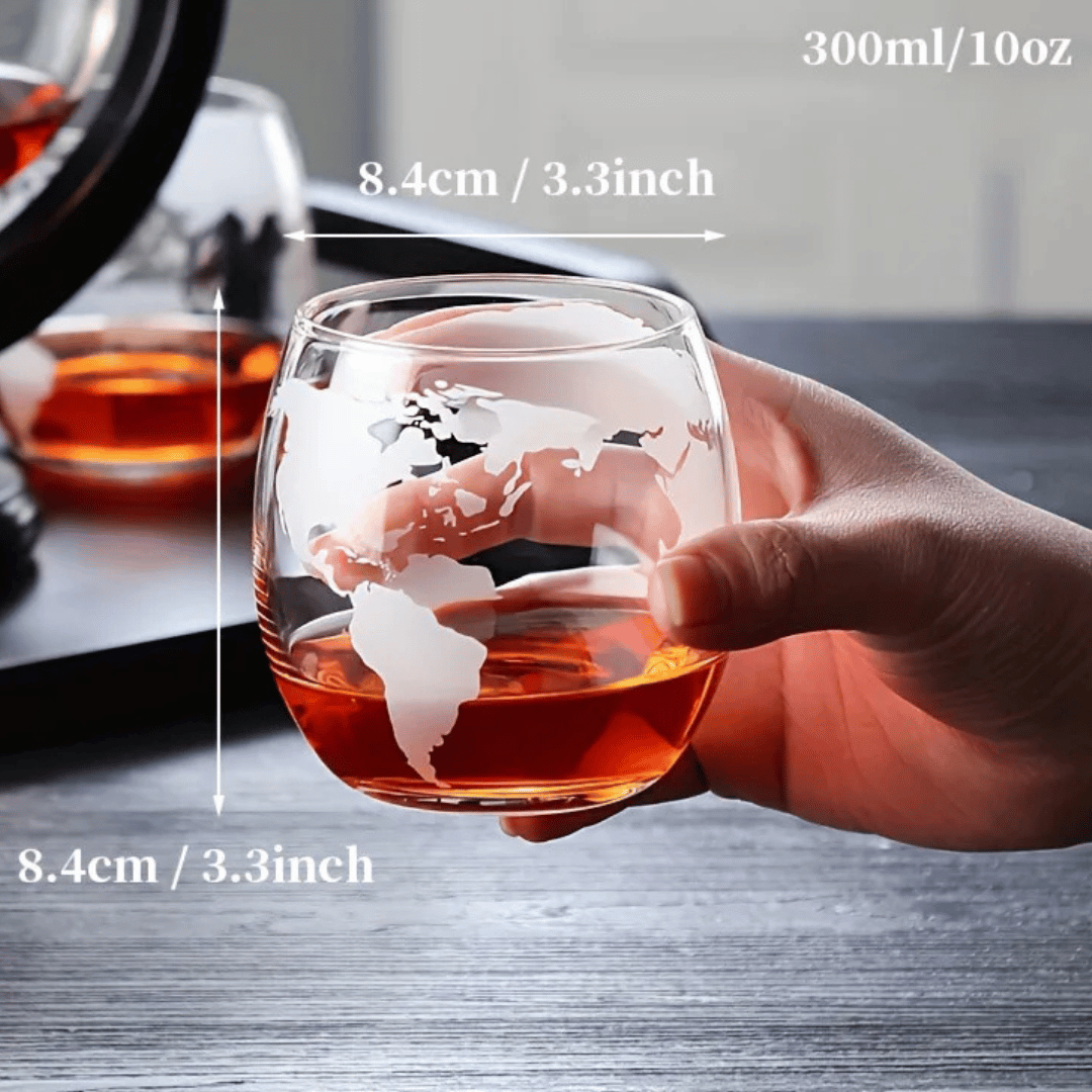 Carafe Globe avec 2 Verres